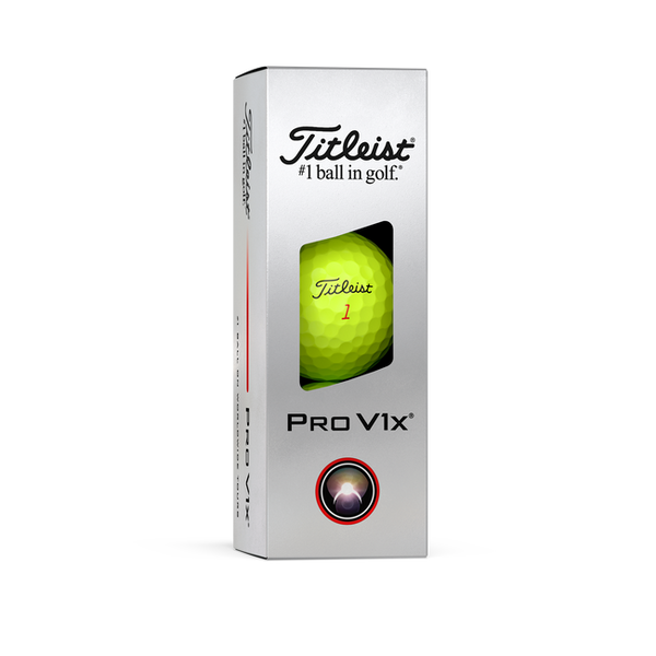Titleist ProV1x Golf Ball - Yellow - theback9