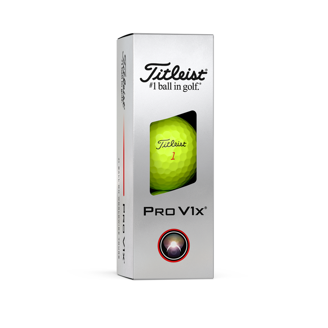 Titleist ProV1x Golf Ball - Yellow - theback9