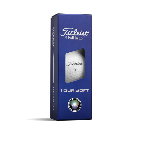 Titleist Tour Soft Golf Ball - White - theback9