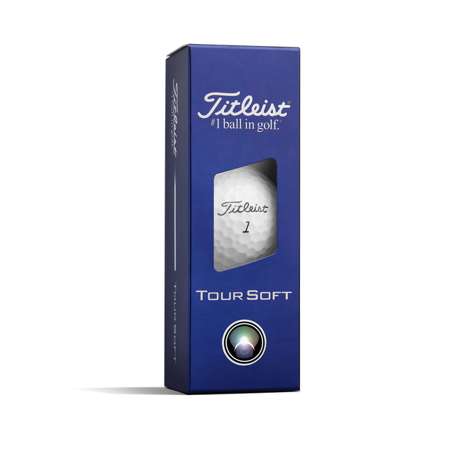 Titleist Tour Soft Golf Ball - White - theback9