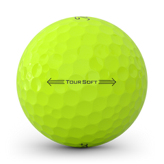 Titleist Tour Soft Golf Ball - Yellow - theback9