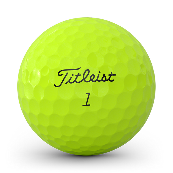 Titleist Tour Soft Golf Ball - Yellow - theback9