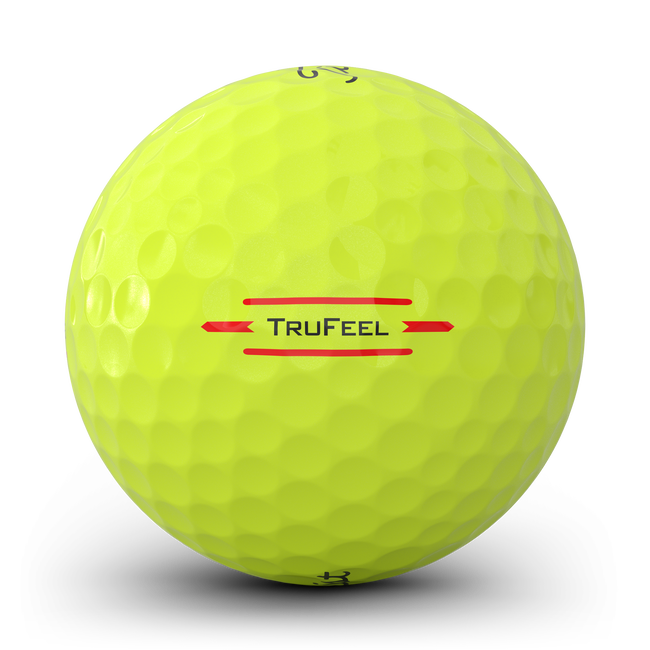 Titleist Trufeel Golf Ball - Yellow - theback9