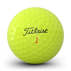 Titleist Trufeel Golf Ball - Yellow - theback9