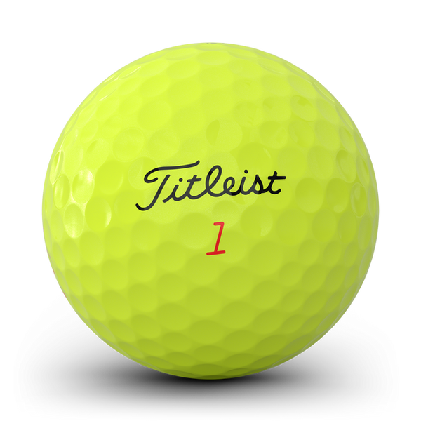 Titleist Trufeel Golf Ball - Yellow - theback9