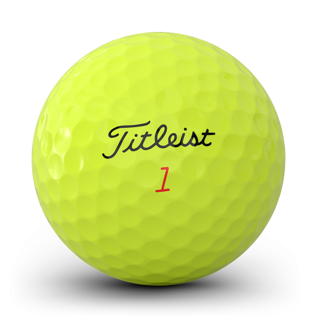 Titleist Trufeel Golf Ball - Yellow - theback9