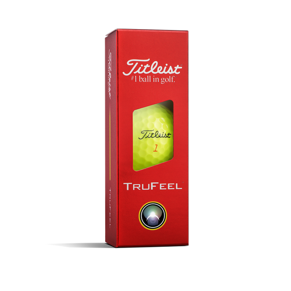 Titleist Trufeel Golf Ball - Yellow - theback9