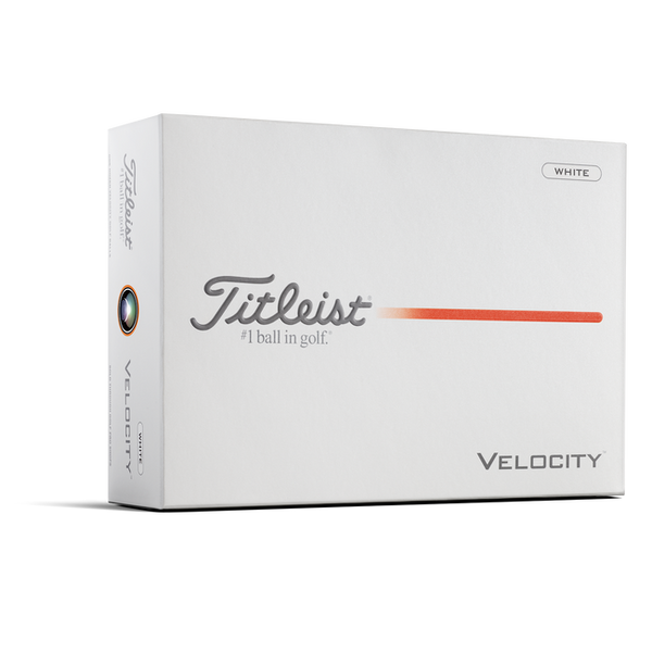 Titleist Velocity Golf Ball - White - theback9