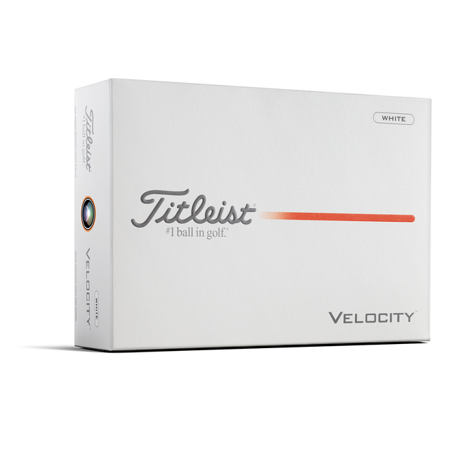 Titleist Velocity Golf Ball - White - theback9