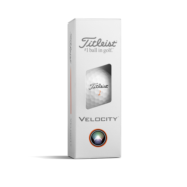 Titleist Velocity Golf Ball - White - theback9