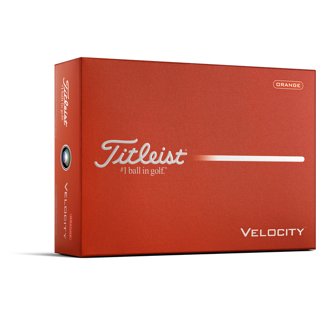 Titleist Velocity Golf Ball - Orange - theback9