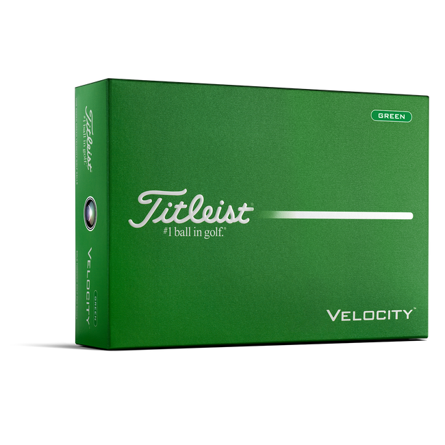Titleist Velocity Golf Ball - Green - theback9