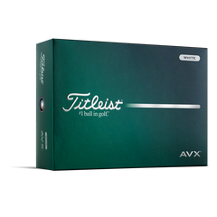 Titleist AVX Soft Golf Ball - White - theback9