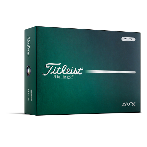 Titleist AVX Soft Golf Ball - White - theback9