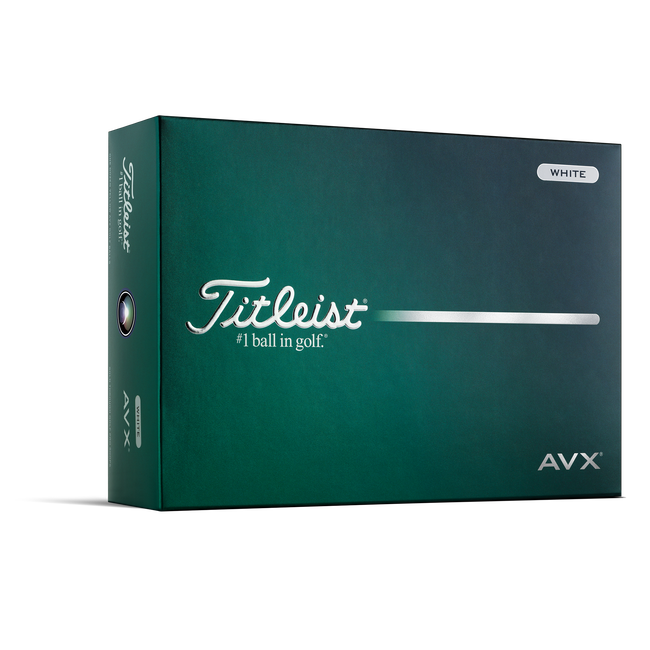 Titleist AVX Soft Golf Ball - White - theback9