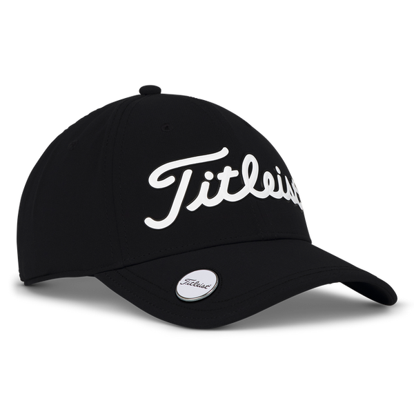 Titleist Players Performance Ball Marker Cap - Black / White - theback9