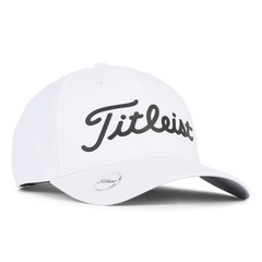 Titleist Players Performance Ball Marker Cap - White / Black - theback9