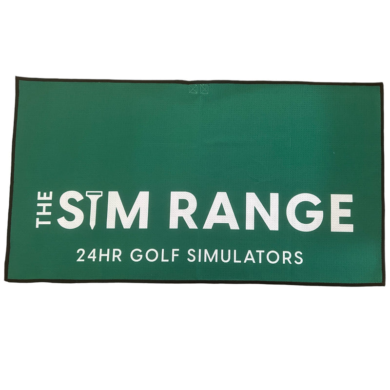 Custom Waffle Weave Microfibre Golf Towel - theback9