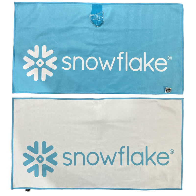 Custom Waffle Weave Microfibre Golf Towel - theback9