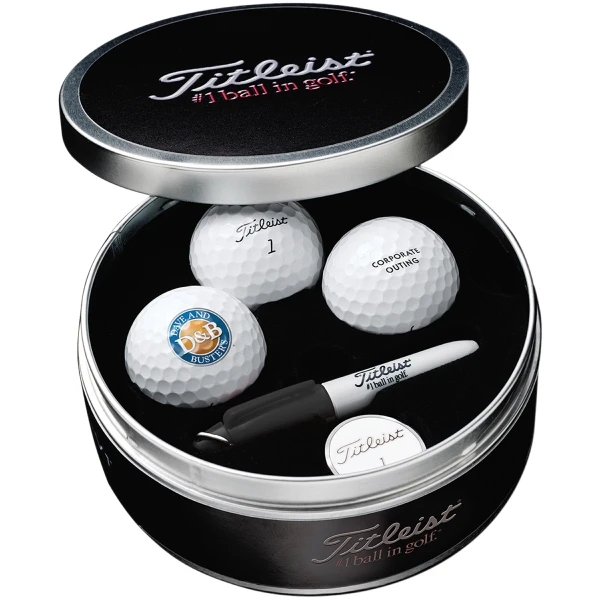 Titleist 3-Ball Gift Tin - theback9