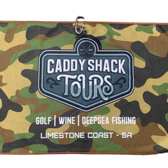 Custom Waffle Weave Microfibre Golf Towel - theback9