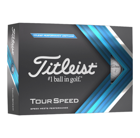 Titleist Tour Speed Golf Ball -  White