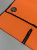 AquaPro 400A Waffle Weave Golf Towel Twin Pack - Orange/Black - theback9