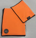 AquaPro 400A Waffle Weave Golf Towel Twin Pack - Orange/Black - theback9
