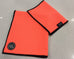 AquaPro 400A Waffle Weave Golf Towel Twin Pack - Peach/Black - theback9