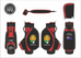 Custom Tour Staff Golf Bag - Tournament The Back Nine Online - Custom Golf Bags, HeadCovers and Golf Towels