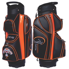 Custom Cart Golf Bag - Eagle The Back Nine Online - Custom HeadCovers & Custom Golf Bags