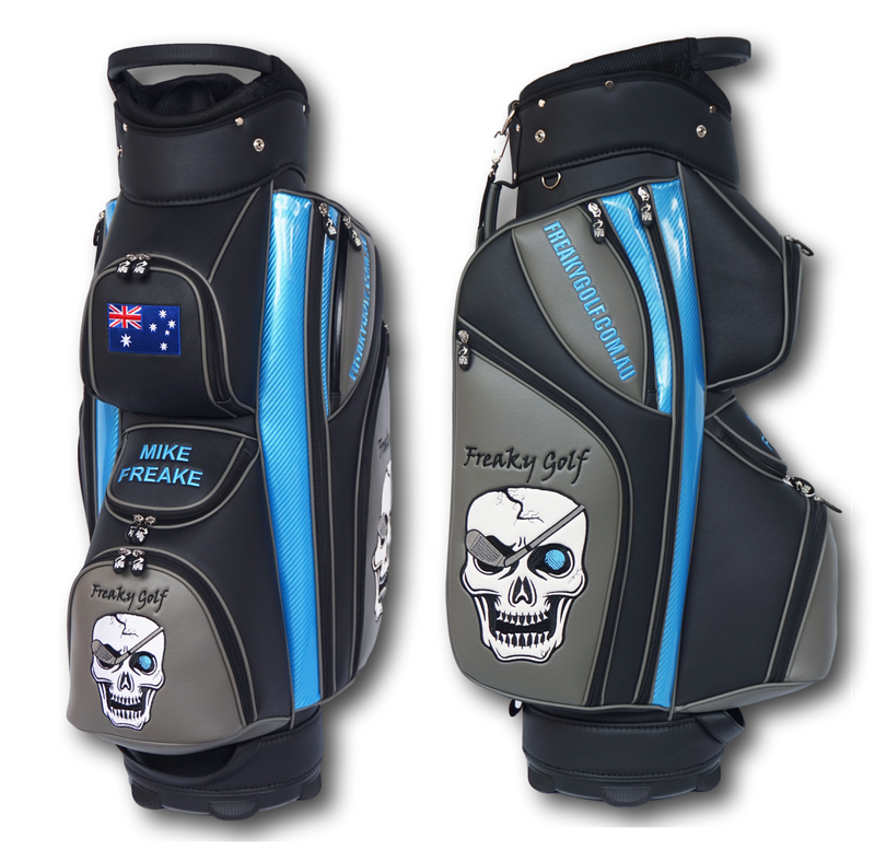 Custom Cart Golf Bag - Eagle The Back Nine Online - Custom HeadCovers & Custom Golf Bags
