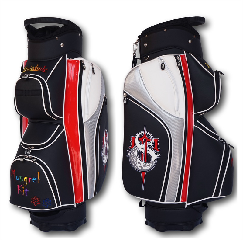 Custom Cart Golf Bag - Eagle The Back Nine Online - Custom HeadCovers & Custom Golf Bags