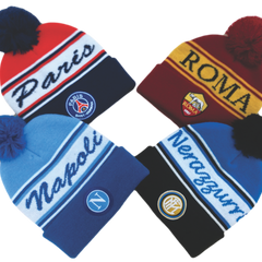 Custom Team Beanie - inc Cuff and Pom - theback9