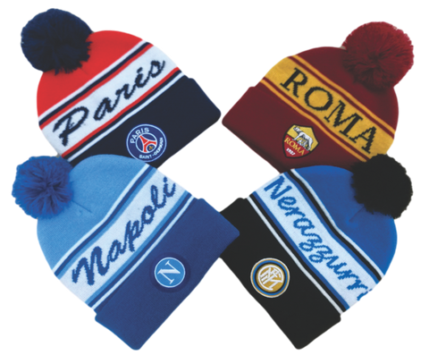 Custom Team Beanie - inc Cuff and Pom
