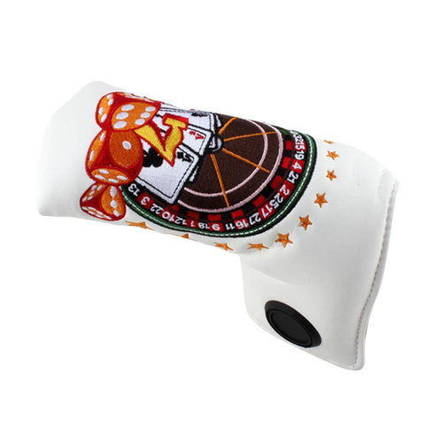 Casino Premium Blade Putter Cover - with FREE Ball Marker - theback9