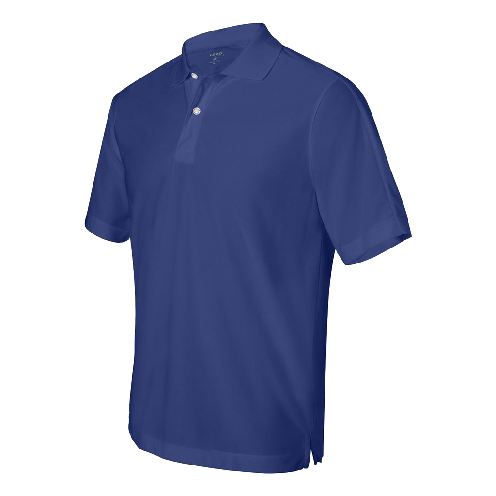 IZOD Golf Men s Performance Polo Cobalt Blue The Back Nine