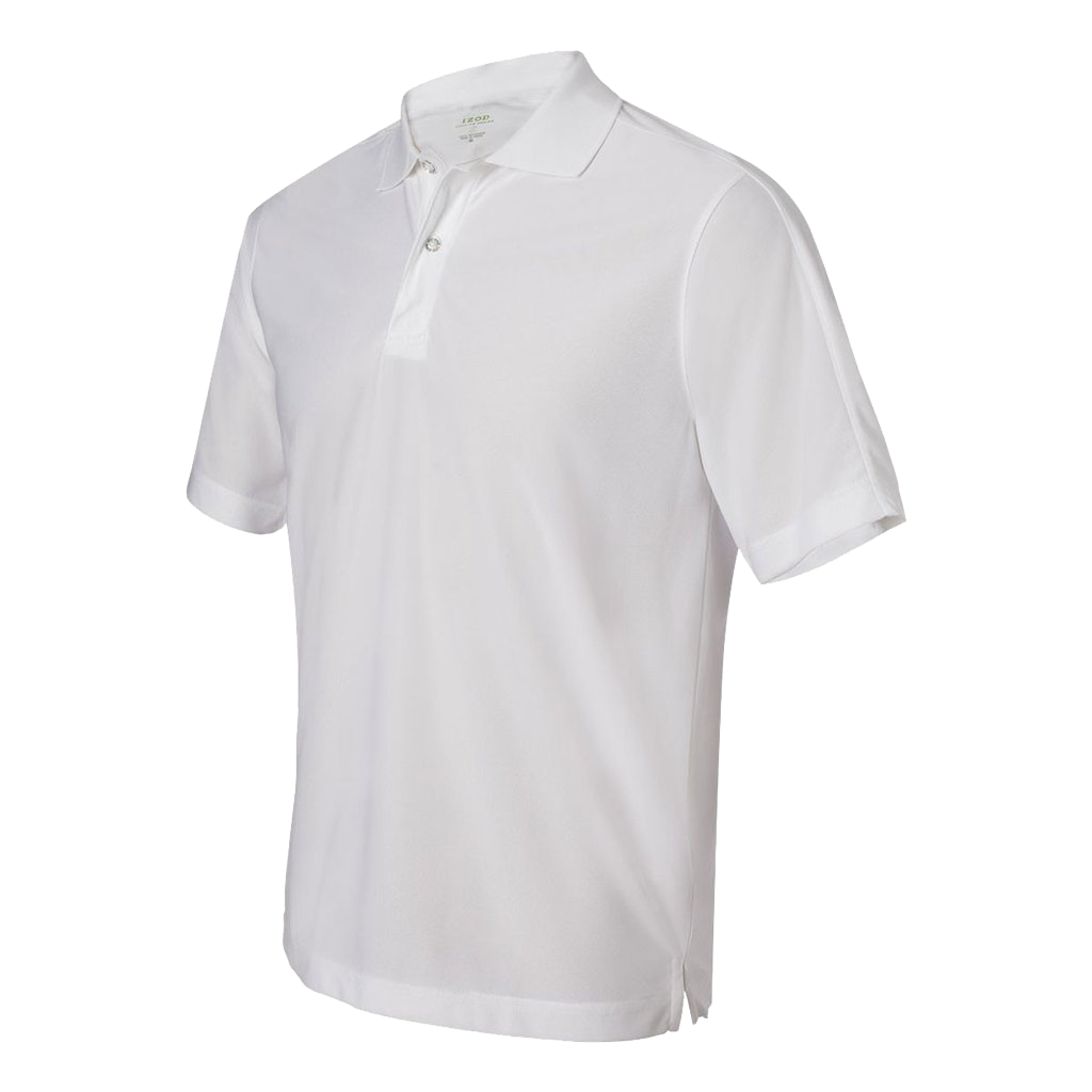IZOD Men's Performance Golf Polo - White