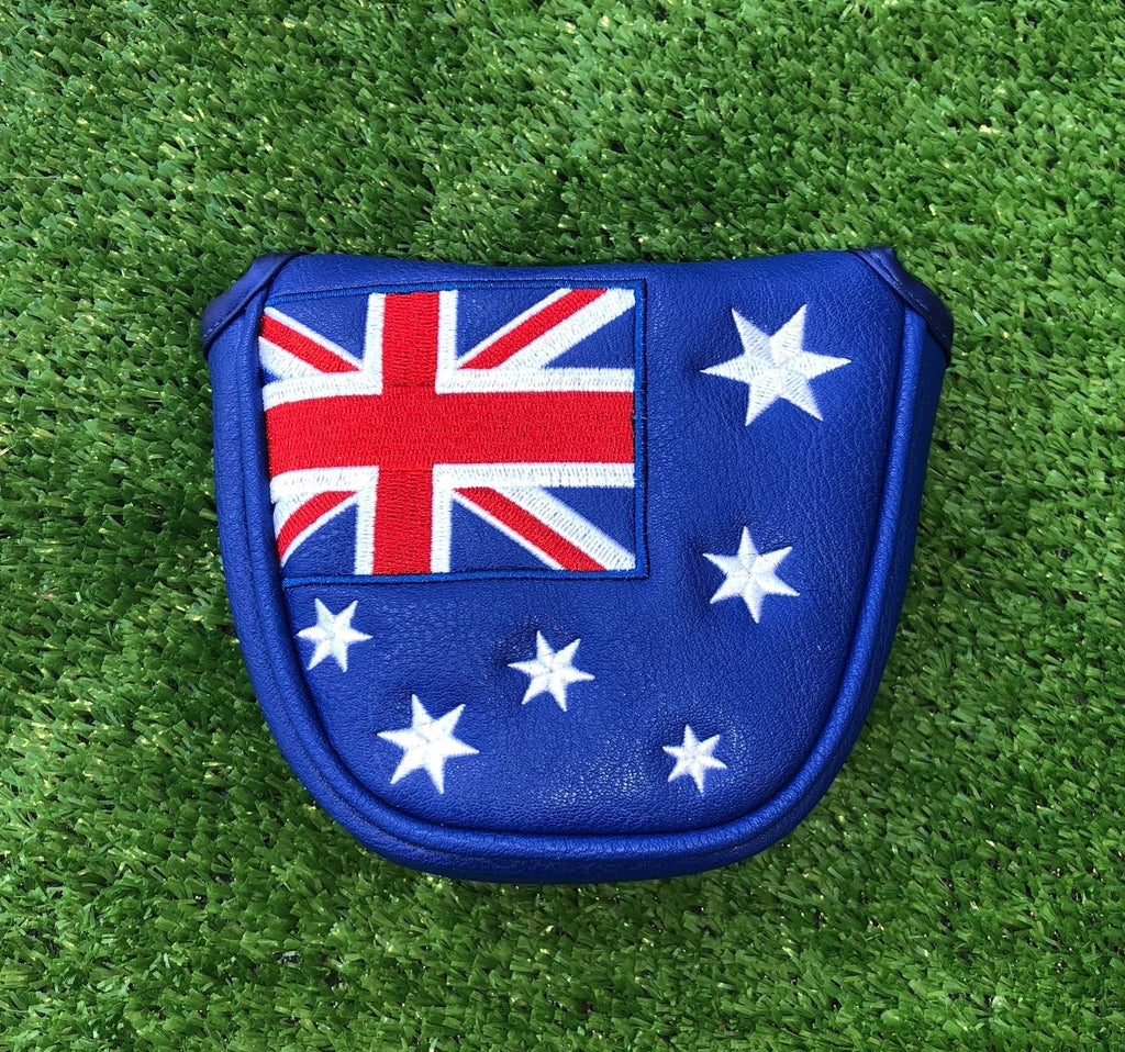 Heritage Mallet Putter Cover - Australian Flag