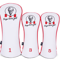 Custom 3 Piece Head Cover Set - Trophy