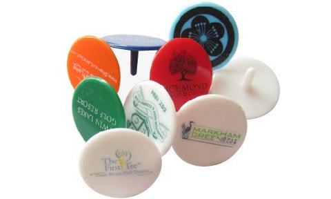 Plastic 25mm Ball Marker - theback9