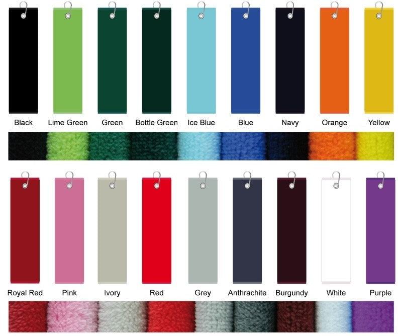 Premium Trifold 100% Cotton Golf Towel - theback9
