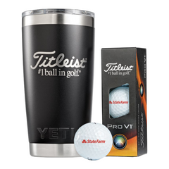 Titleist Yeti Tumbler - Black - theback9