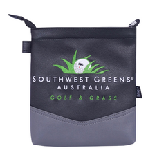 Custom PU Leather Zippered Valuables Bag - theback9