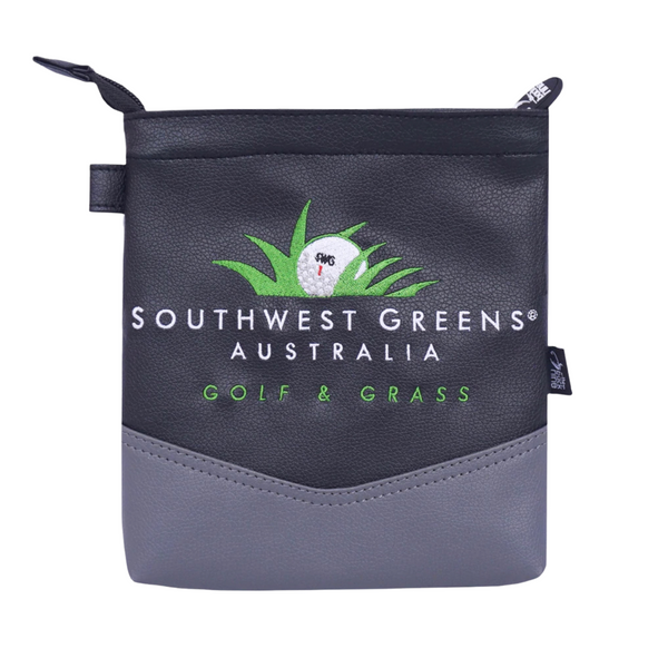 Custom PU Leather Zippered Valuables Bag - theback9